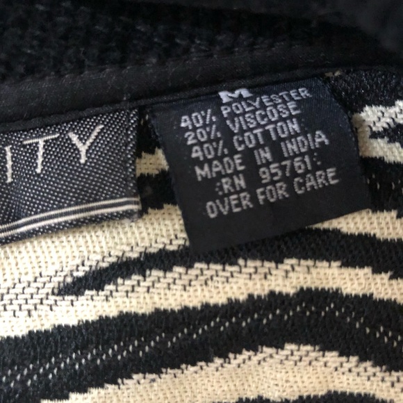 VTG New Identity Zebra blazer jacket (M) - Picture 10 of 11